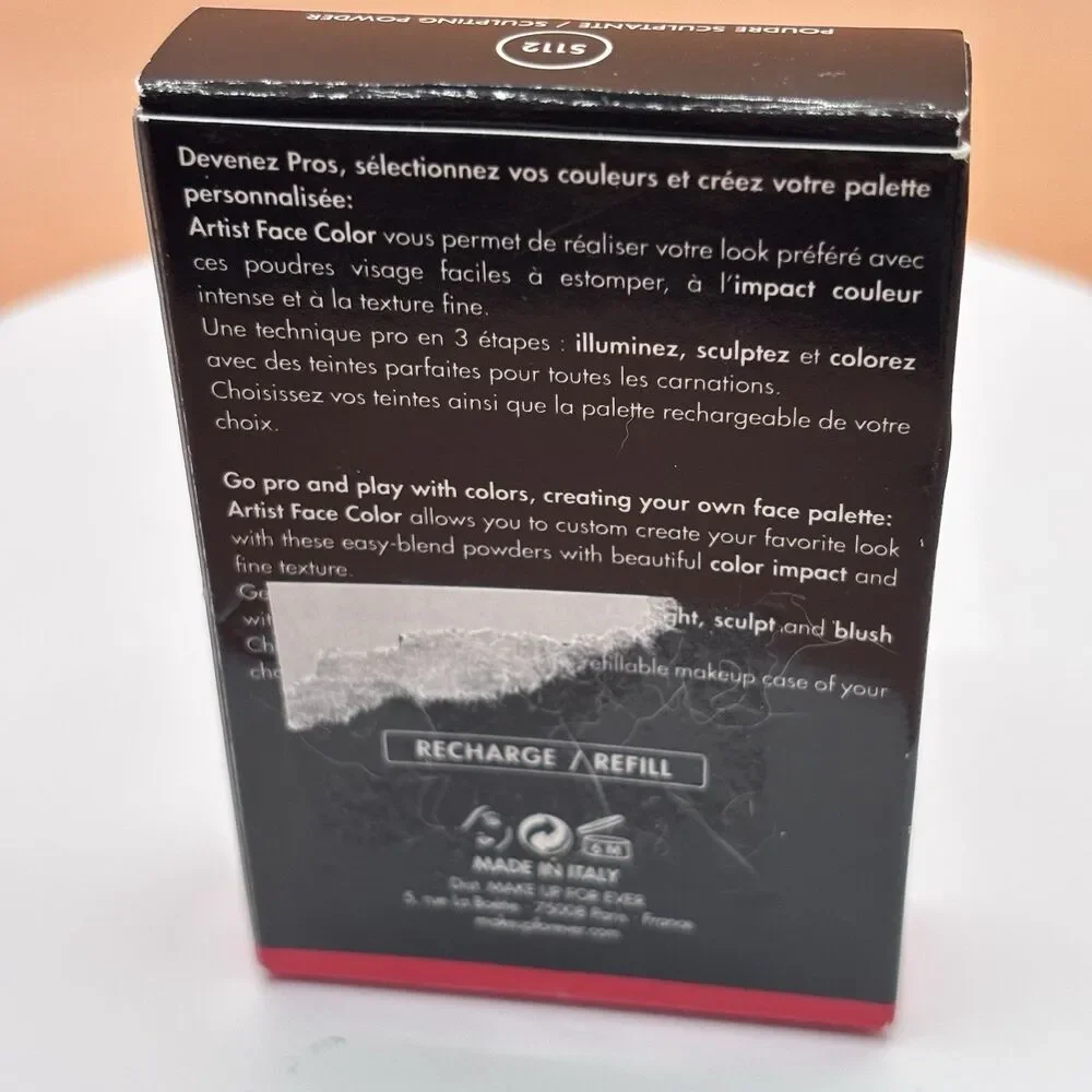 MAKE UP FOR EVER Artist Face Color Sculpting Powder S112 Refill - New in Box